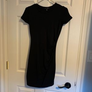 Dynamite Black T-shirt Dress